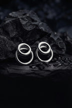 Boucles d'oreilles TRAVERSANTE ROSE