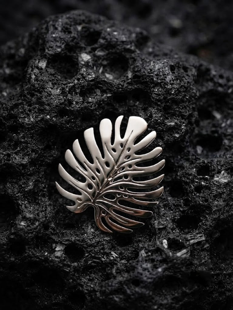 Broche FEUILLE DE MONSTERA