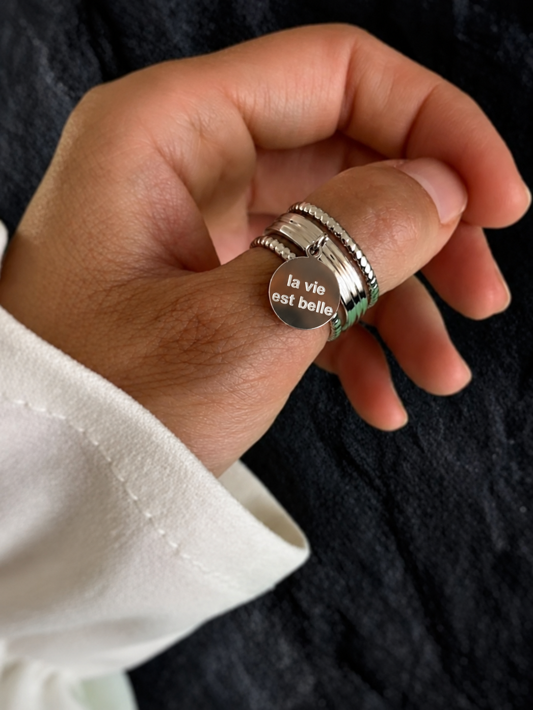 Bague LA VIE EST BELLE